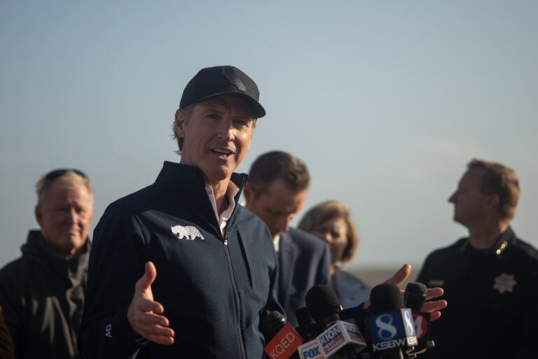Gov. Newsom Visits Santa Cruz