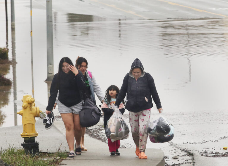 Pajaro River Levee Breaks