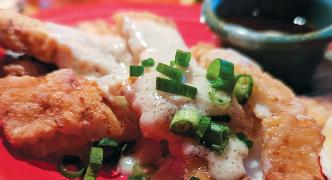 Hula's abalone-style calamari