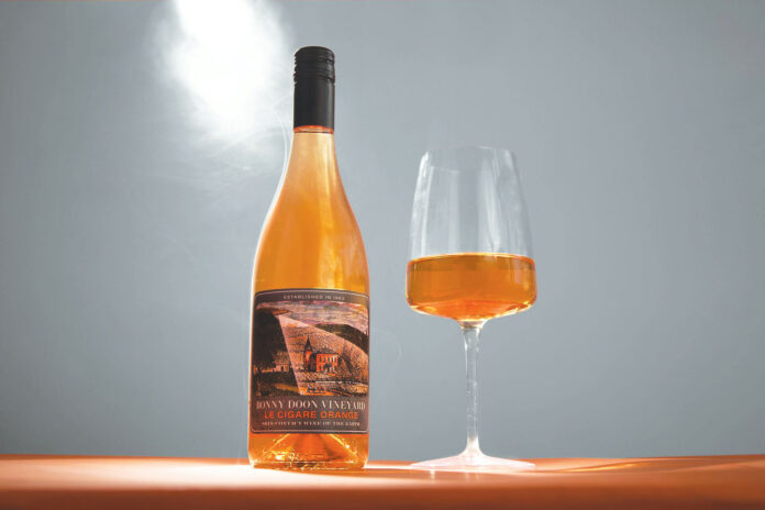 Bonny Doon Winemaker Randall Grahmโs 2022 Le Cigare Orange is Coming Soon Bonny Doon 2022 Le Cigare Orange