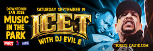 Music in the Park: Ice-T with DJ Evil E Music in the Park: Ice-T with DJ Evil E