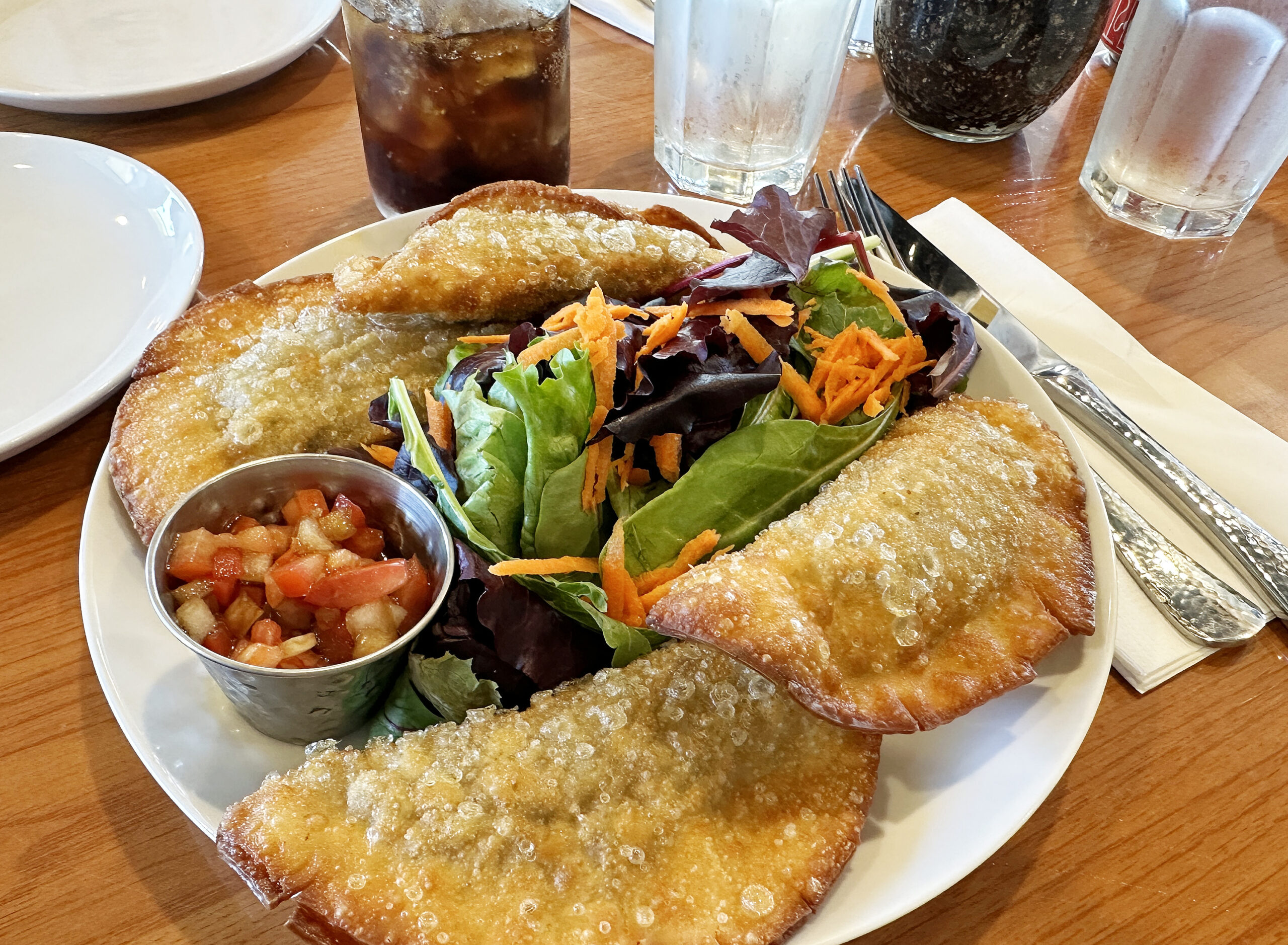 Fried empanadas