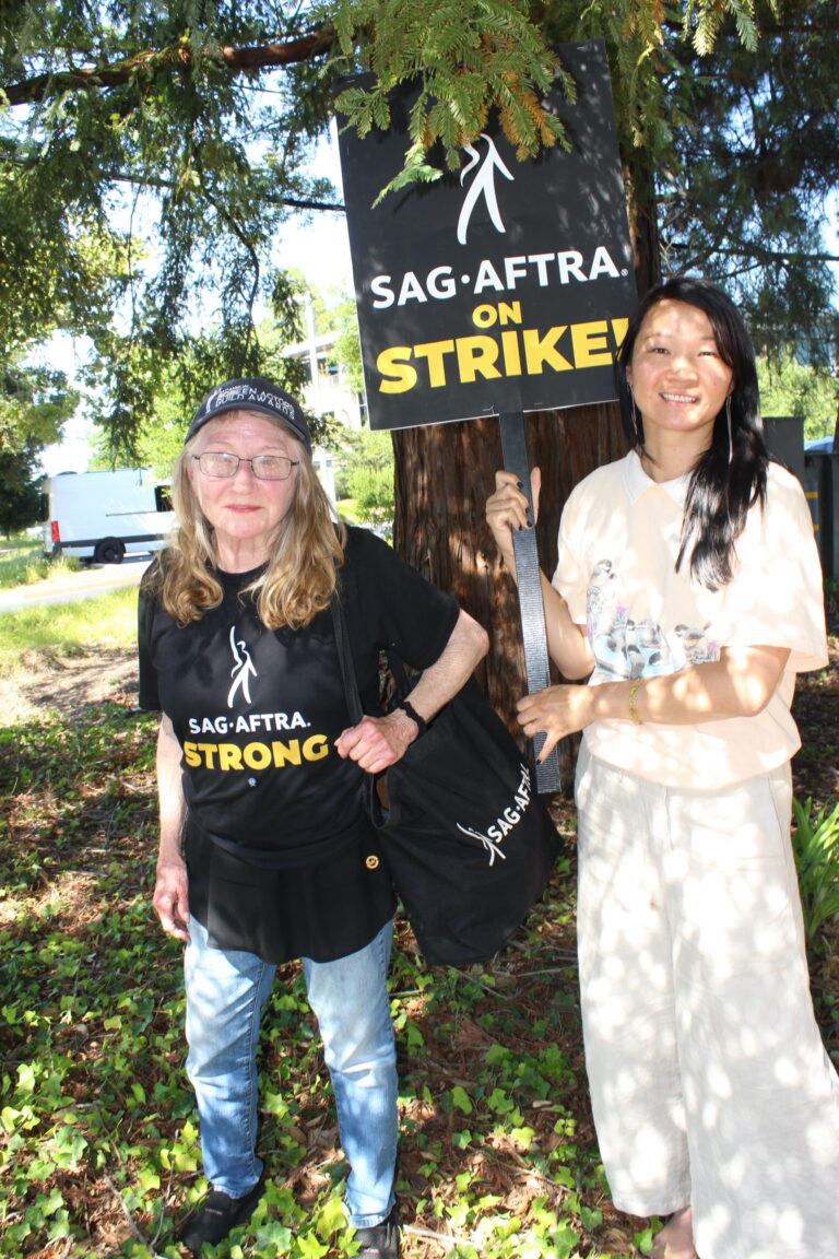 Actors Protest at Netflix Headquarters In Los Gatos