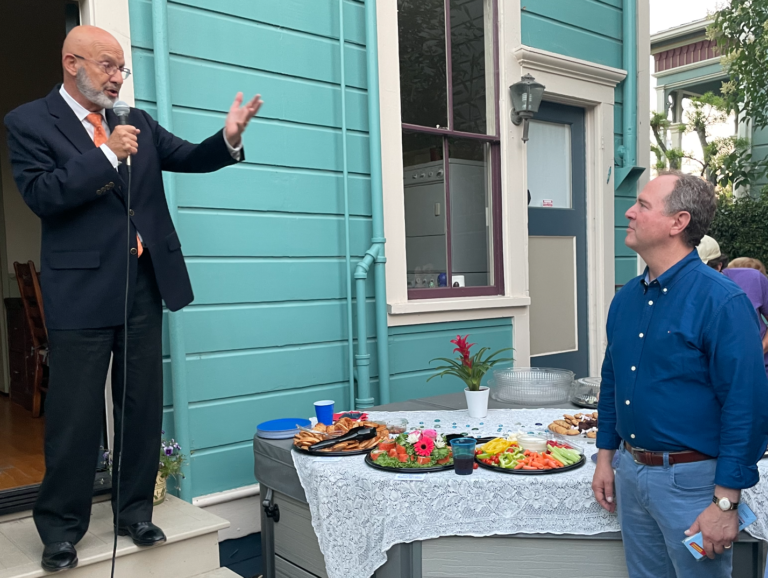 Rep. Adam Schiff Visits Santa Cruz