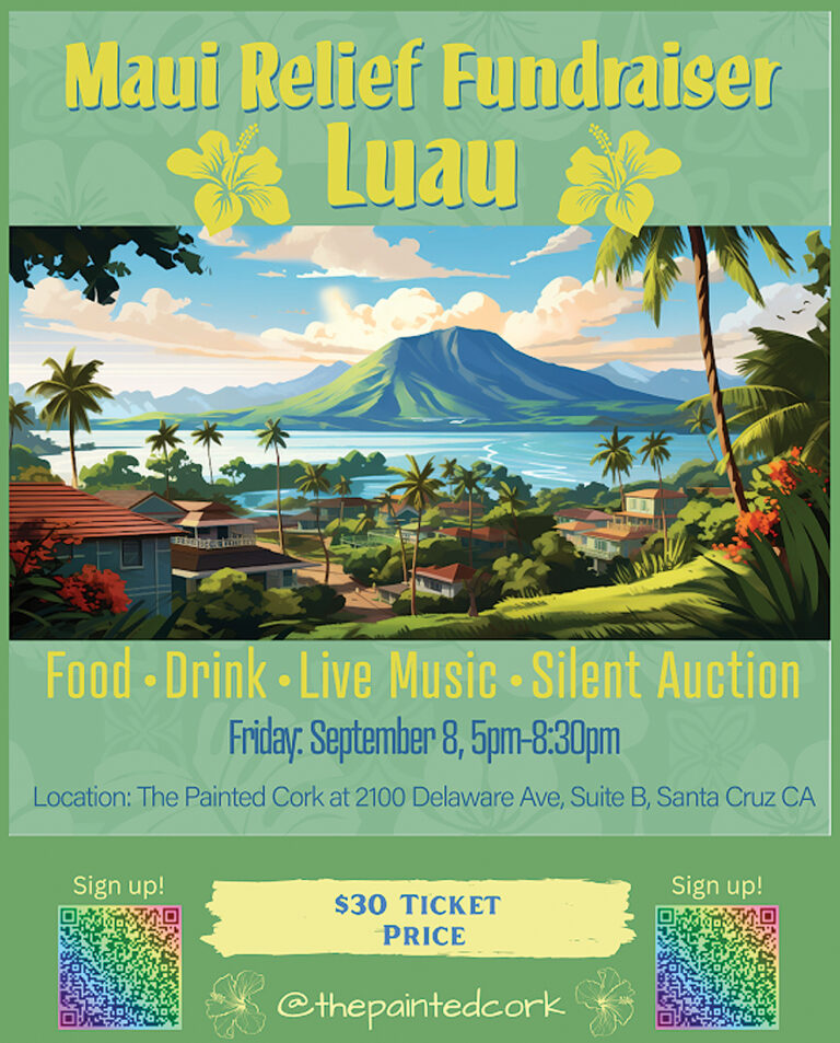 Painted Cork Hosts Maui Fundraiser
