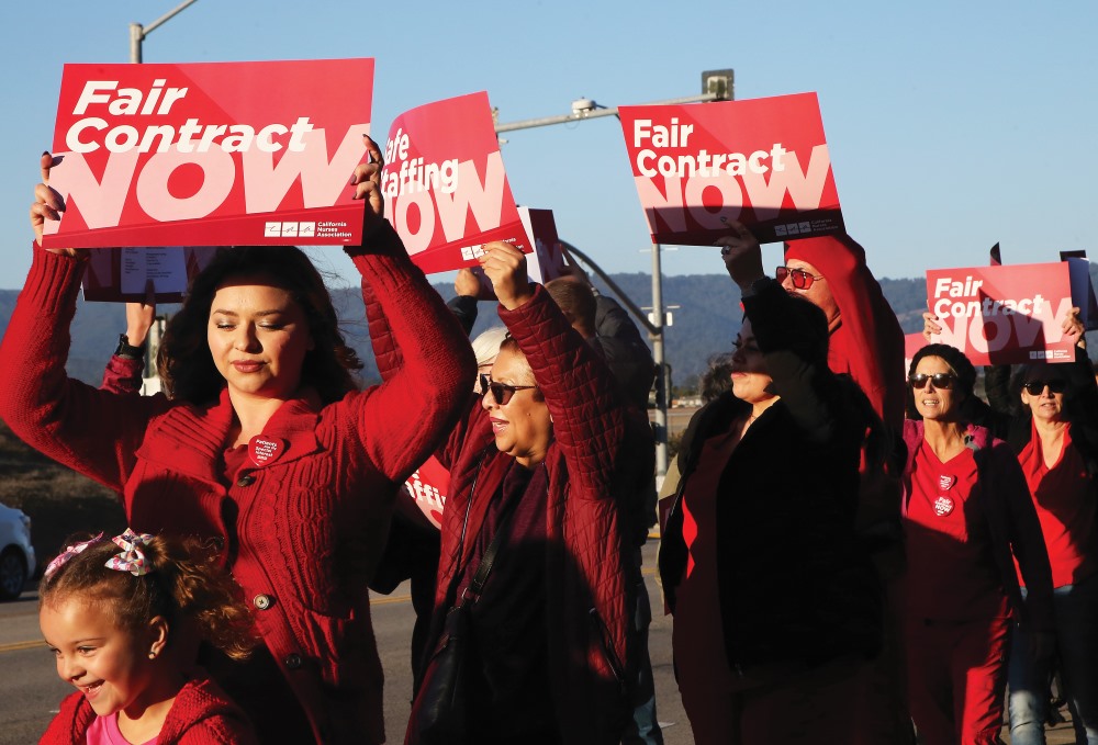 Nurses at Watsonville Community Hospital