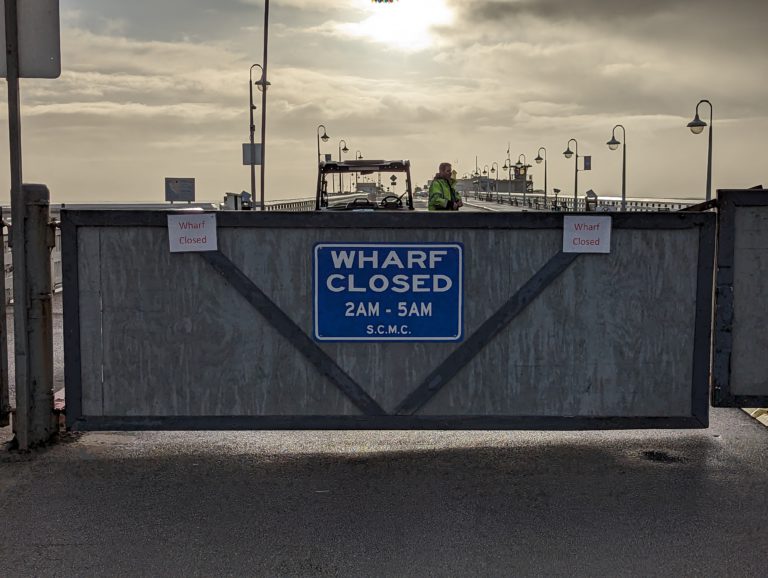Santa Cruz Wharf Closed Again Due to Weather Concerns