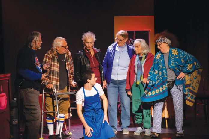 Ten-minute Plays The full cast of Stop Saying That Says a Lot