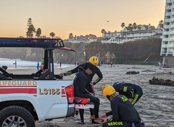 Storms And Huge Swells Caused Numerous Water Rescues Water Rescue