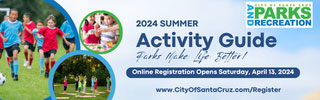 santa cruz parks and recreation summer activity guide