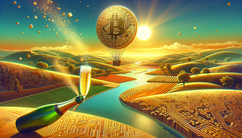 Image for display with article titled Celebrating New Peaks in Digital Currency Markets