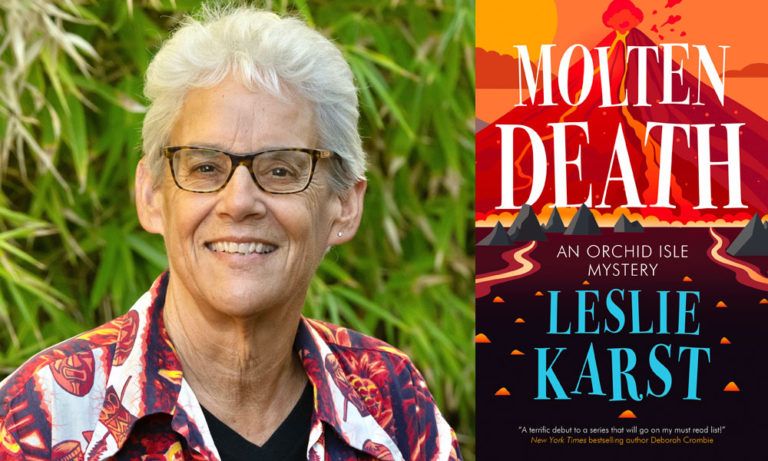 Mystery writer Leslie Karst