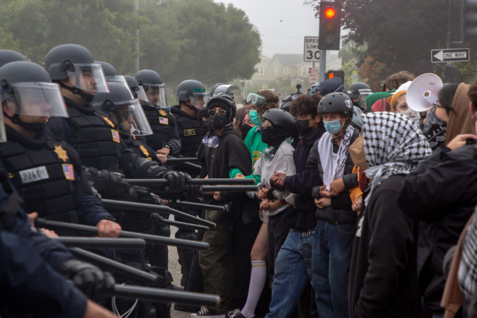 UPDATED: Police Dismantle UCSC Protest