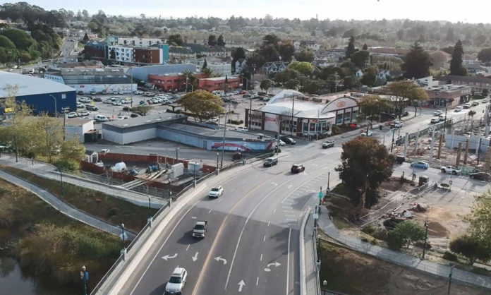 New City Looms in South of Laurel Area Plan Aerial view of South Laurel area in Santa Cruz