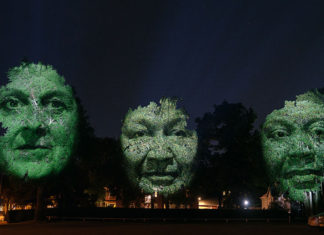 Art Without Walls Craig Walsh's outdoor video Monuments