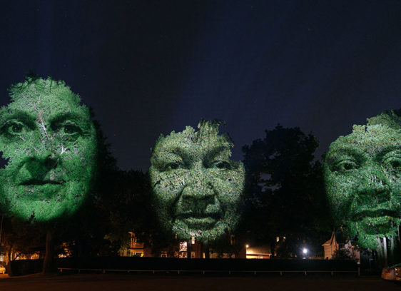 Art Without Walls Craig Walsh's outdoor video Monuments