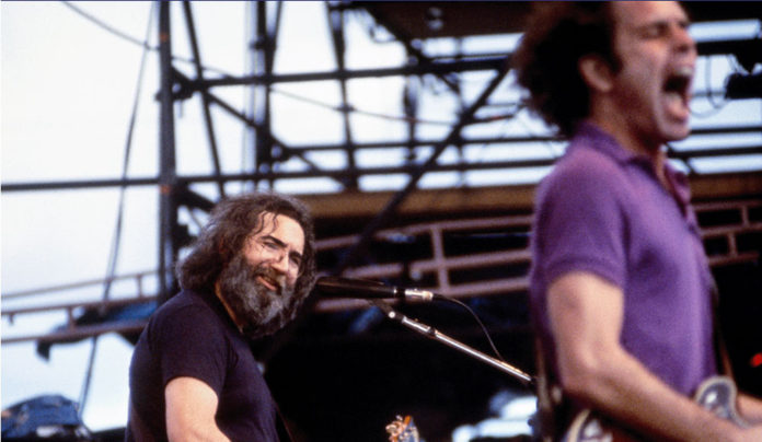 The Music Never Stopped Two men onstage