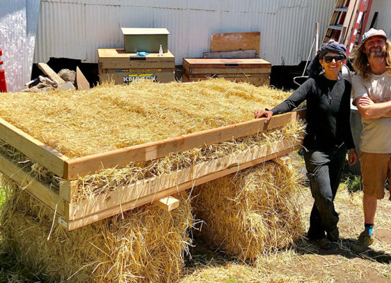 Sustainable Straw H&G Straw wall building