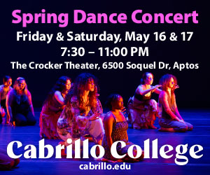 cabrillo college, spring dance concert, aptos california