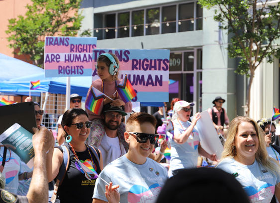 No Going Back Cover story image Santa Cruz Pride banners