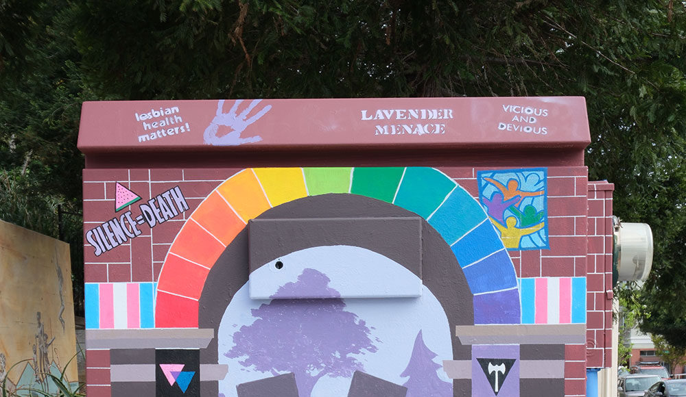 Cover story image LGBTQ+ Art boxes.