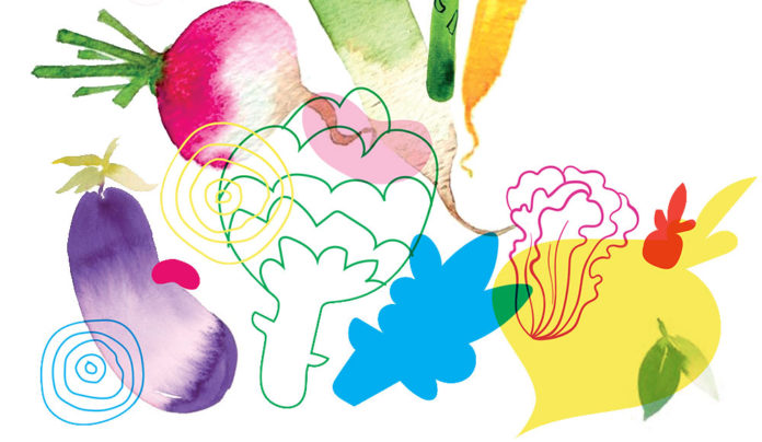 Veg to Differ VegFest cover illustration