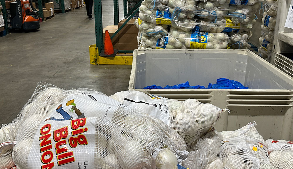 Warehouse at Second Harvest
