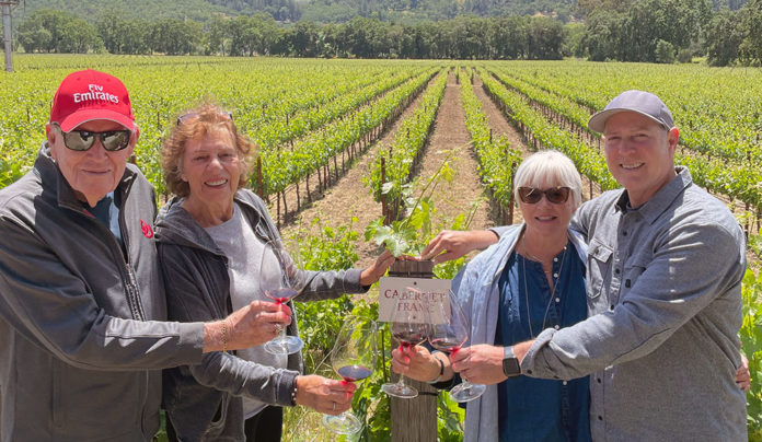 Floral Lift vine and dine photo