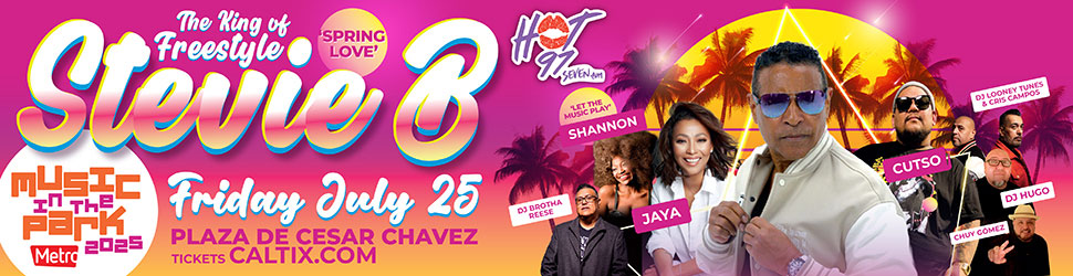 music in the park san jose, stevie b