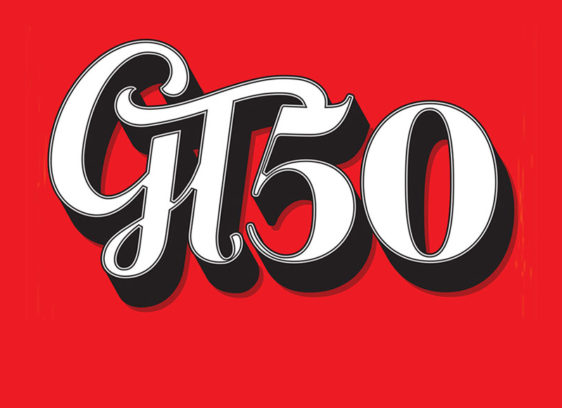 50 and Counting Logo that says GT50