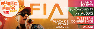 music in the park, san jose california, fia, western conference, acari