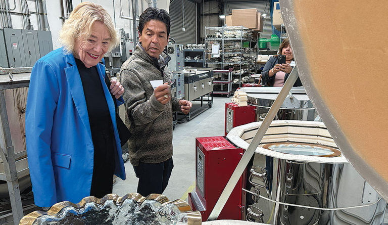 Annieglass Celebrates One Year Since Solar Installation