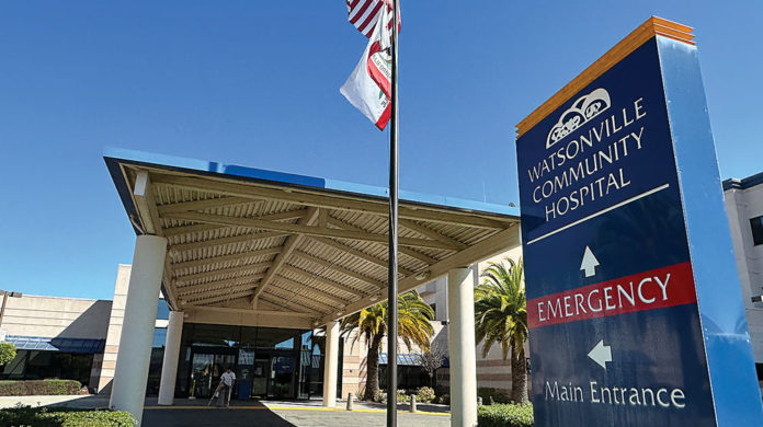 Board Seeks Partner to Take Over Operations at Watsonville Hospital Exterior of hospital