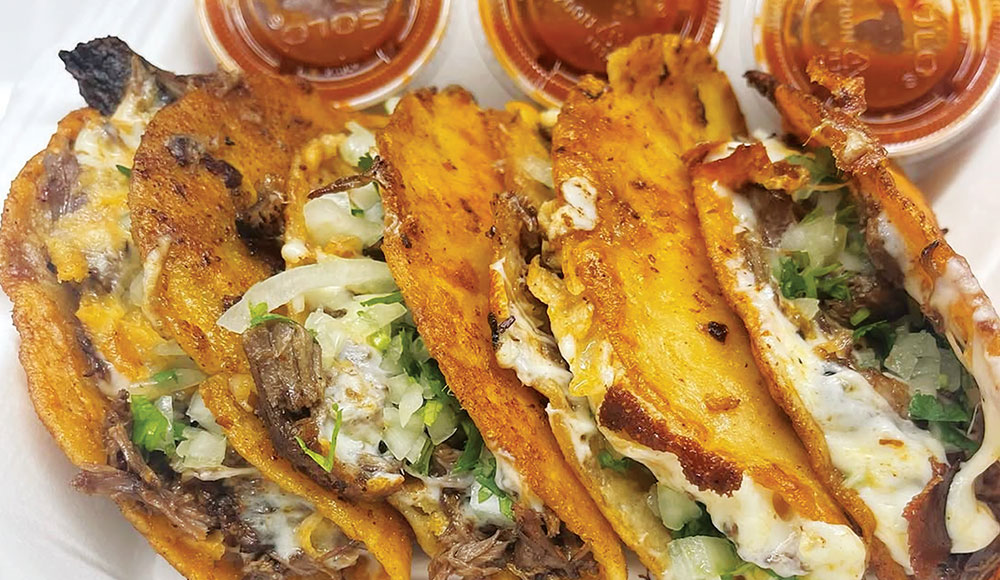 quesa birria tacos