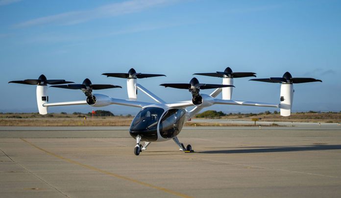 Taking Off Joby air taxi