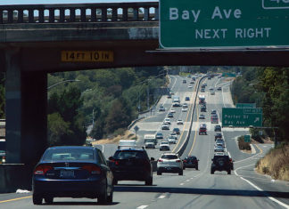 Ditch Your Car for ‘Week Without Driving’ A freeway with traffic