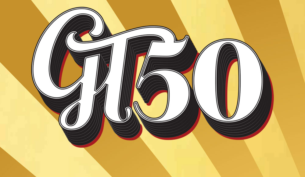 Good Times issue logo Logo of Good Times 50th anniversary