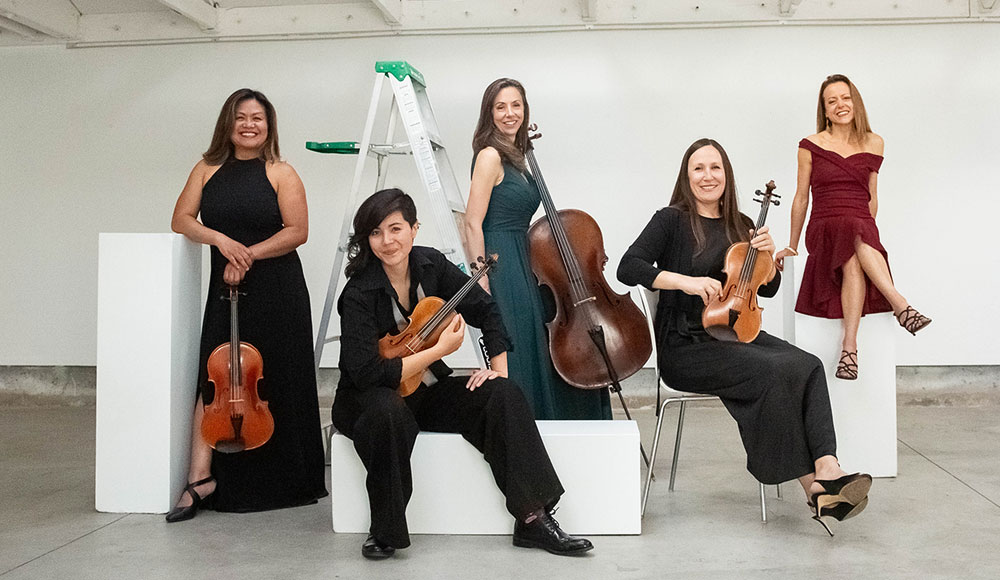 A&E performance feature The Marea Ensemble group photo