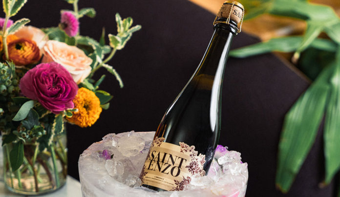 Shining Sparkler vine and dine St Enzo Lambrusco