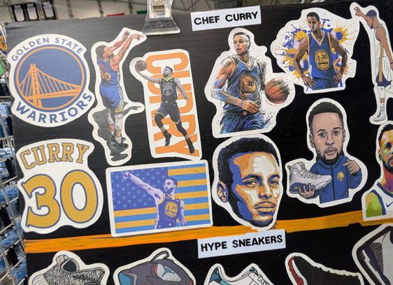 Dub Steps Steph Curry stickers