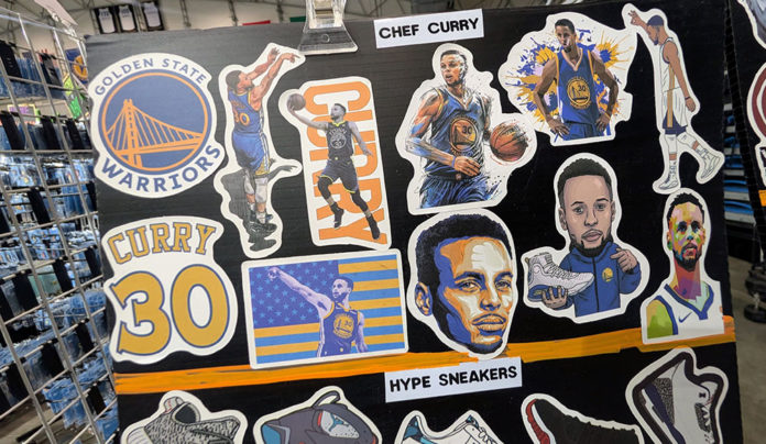 Dub Steps Steph Curry stickers