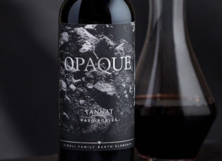 Going Dark a bottle of Opaque wine for Good Times Vine and Dine