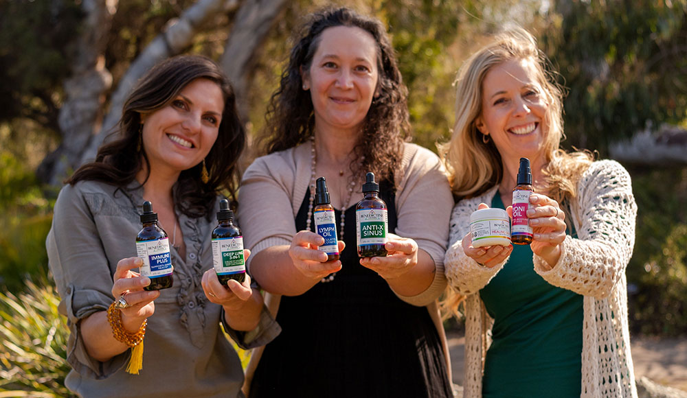 Benedictine herbs displayed in Good Times wellness
