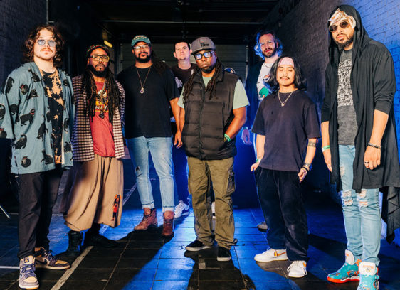 Things to do in Santa Cruz Ghost Note stands togeher for a group portrait