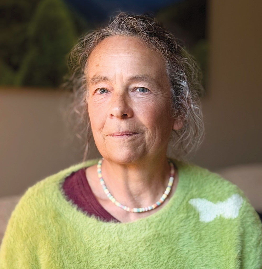 Woman posing for a photo