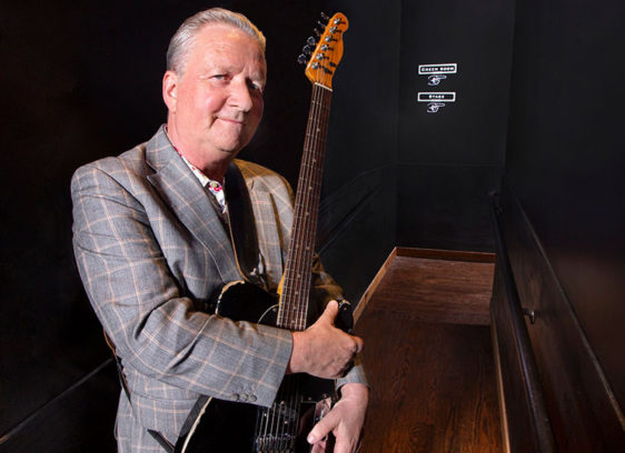 Squeeze Play Squeeze founding member Glenn Tilbrook with guitar