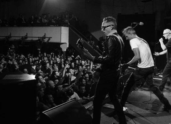 ‘Punk Spirit’ Author John Malkin on Mindfulness in the Mosh Pit Black-and-white photo of musicians performing onstage