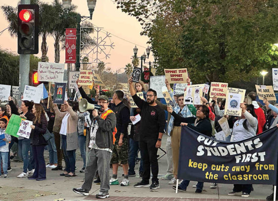 PVUSD Trustees cut school employee, teacher positions