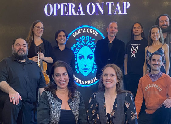 Music for the Solstice Group of singers pose for a photo