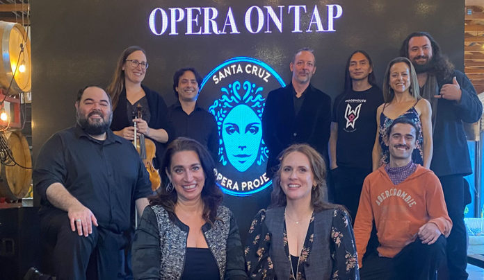 Music for the Solstice Group of singers pose for a photo